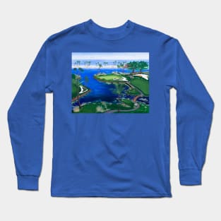 18th Hole at the Beach Long Sleeve T-Shirt